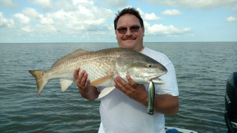 Louisiana Bull Redfish Fishing Guide mel2